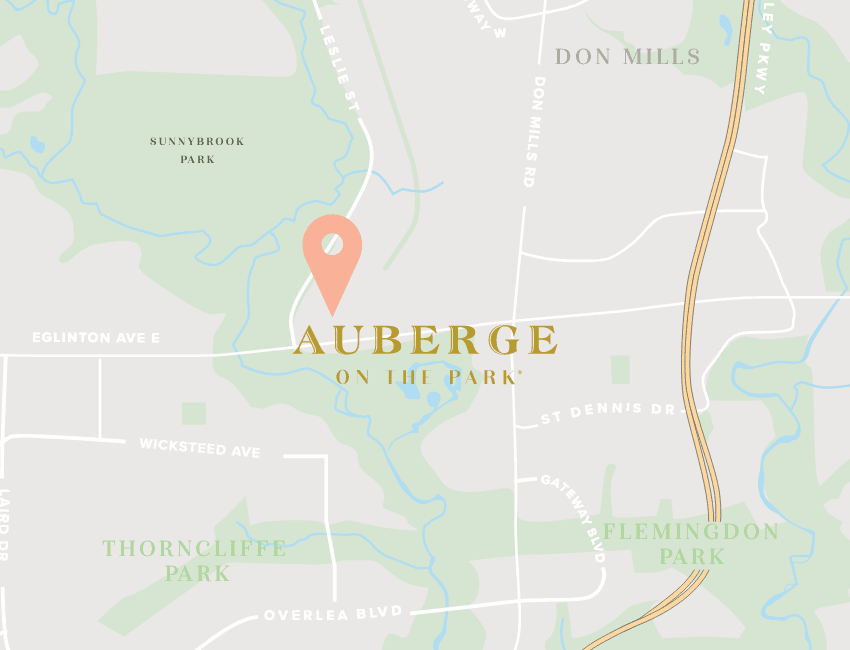 Auberge On The Park Location